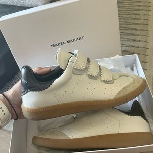 Isabel Marant Beth Leather Sneaker